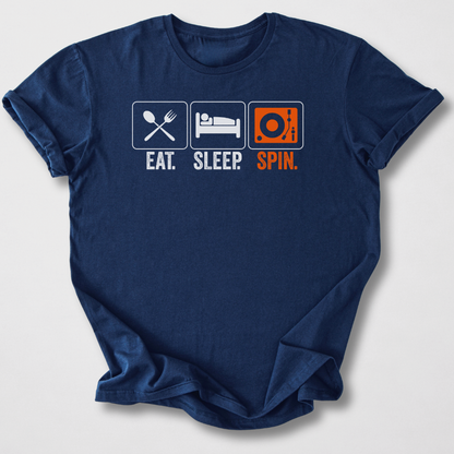 Eat Sleep Spin DJ T-Shirt