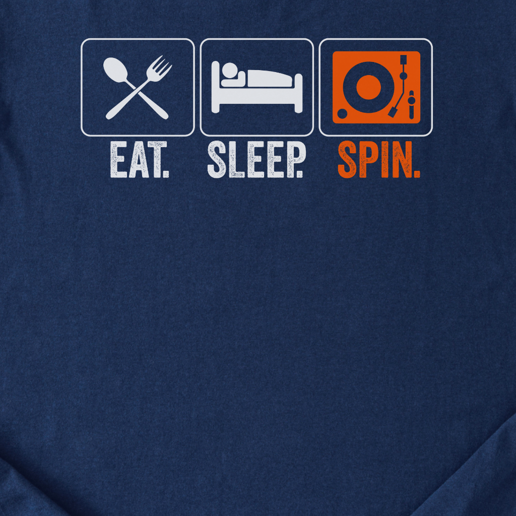 Eat Sleep Spin DJ T-Shirt