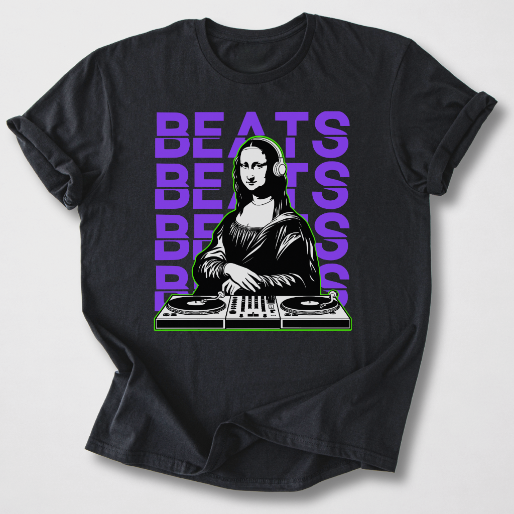 Mona Lisa DJ T-Shirt