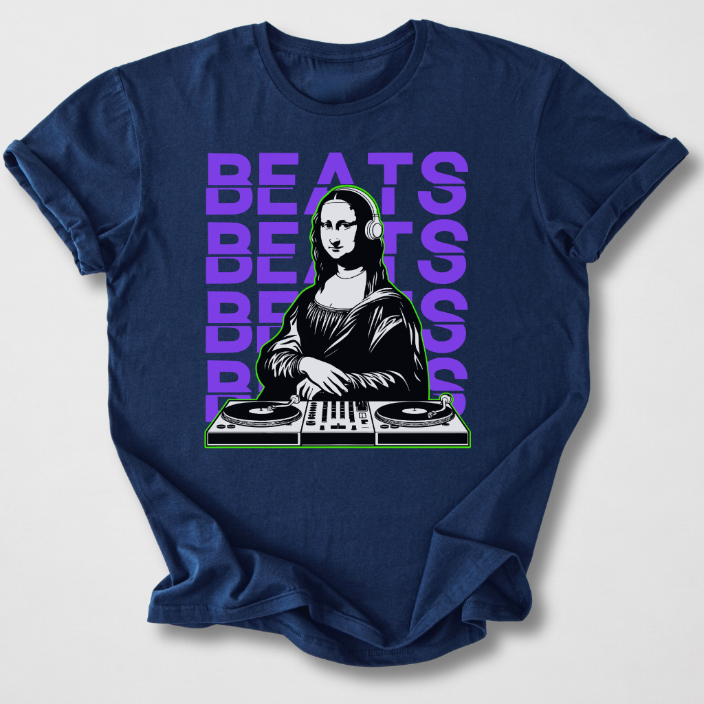 Mona Lisa DJ T-Shirt