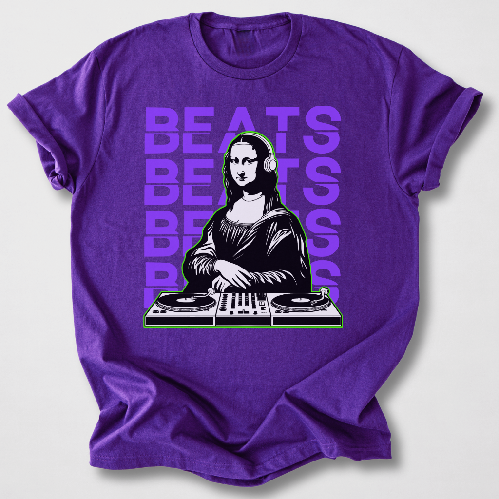 Mona Lisa DJ T-Shirt