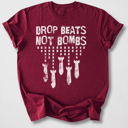 Drop Beats Not Bombs DJ T-Shirt