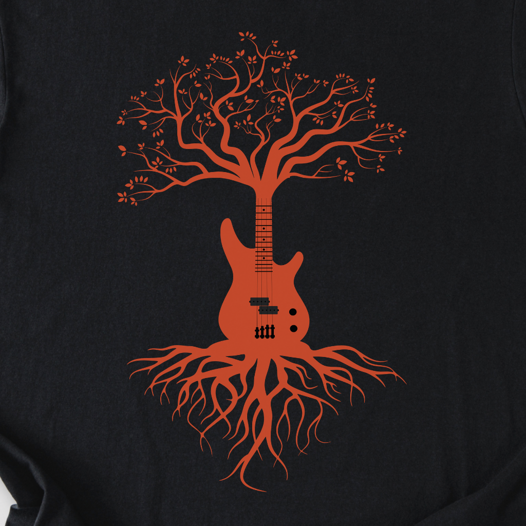 Bass Guitar Tree T-Shirt