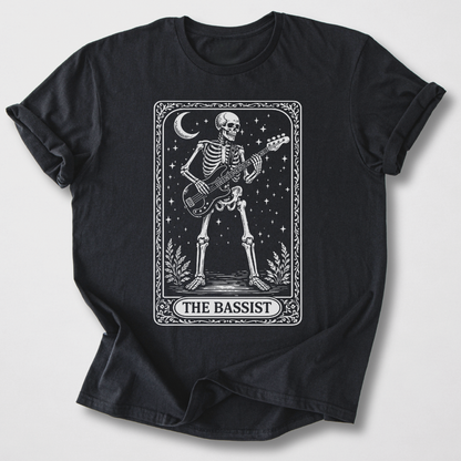 The Bassist Tarot Card T-Shirt