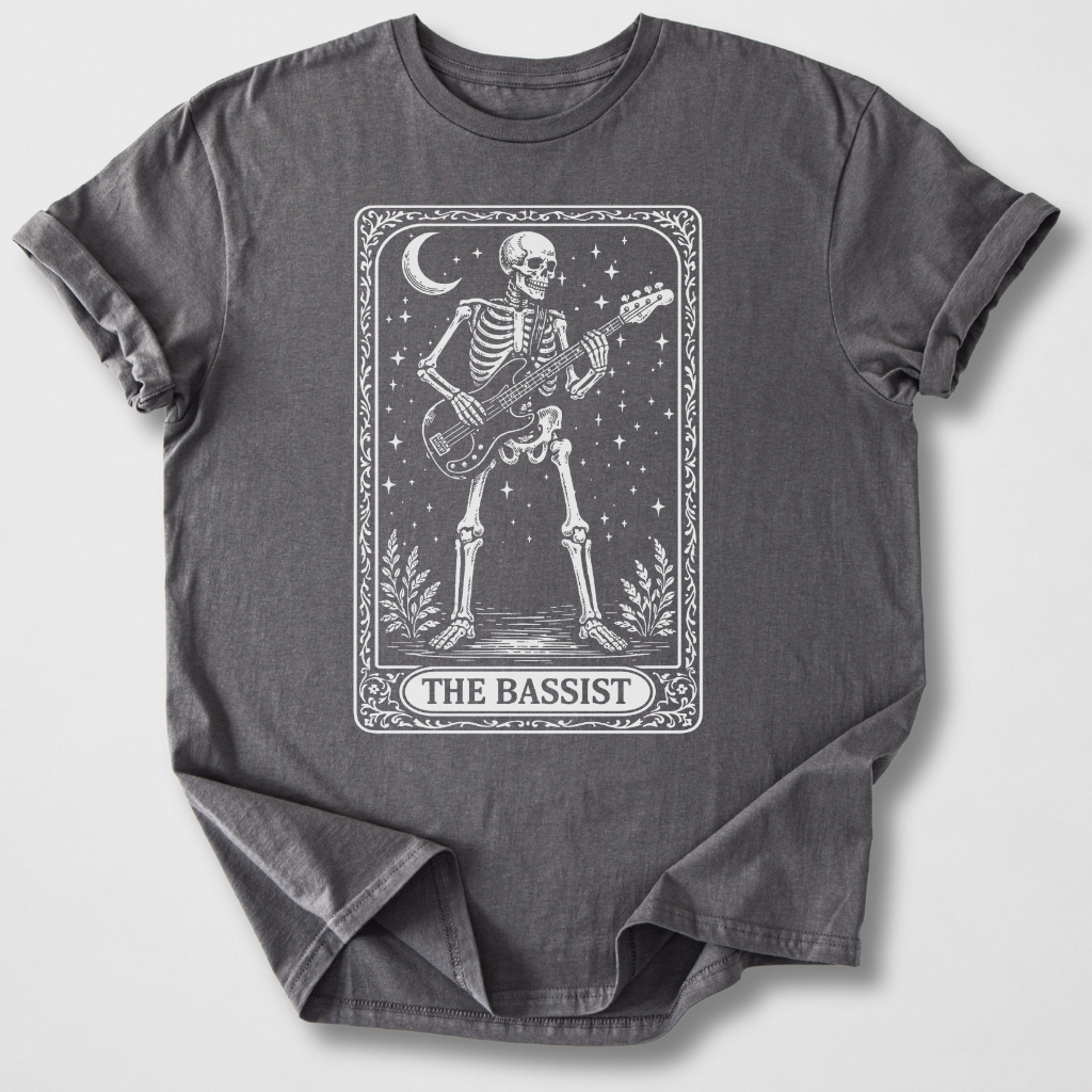 The Bassist Tarot Card T-Shirt