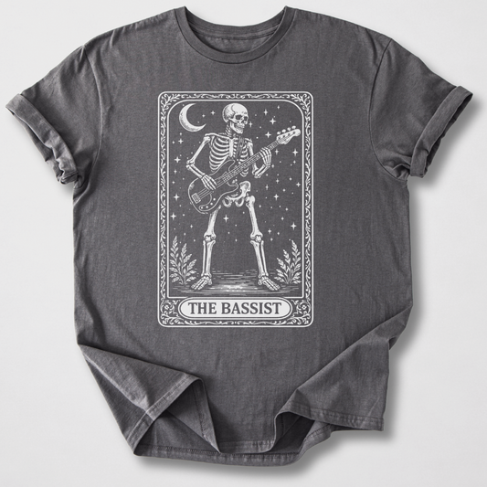 The Bassist Tarot Card T-Shirt