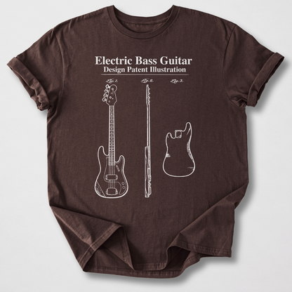 Bass Guitar Patent T-Shirt