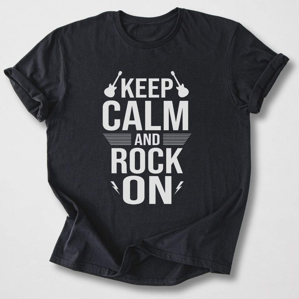 Keep Calm And Rock On T-Shirt