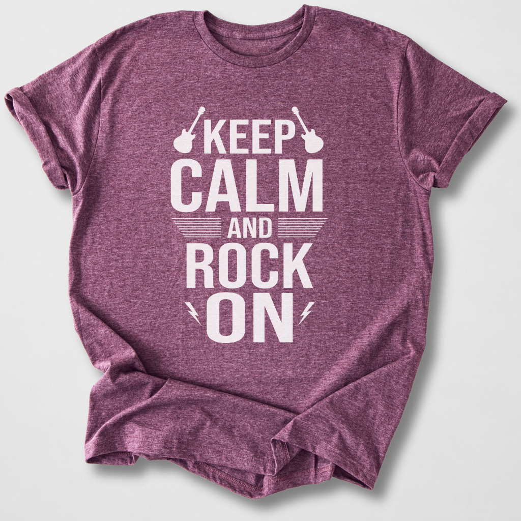 Keep Calm And Rock On T-Shirt