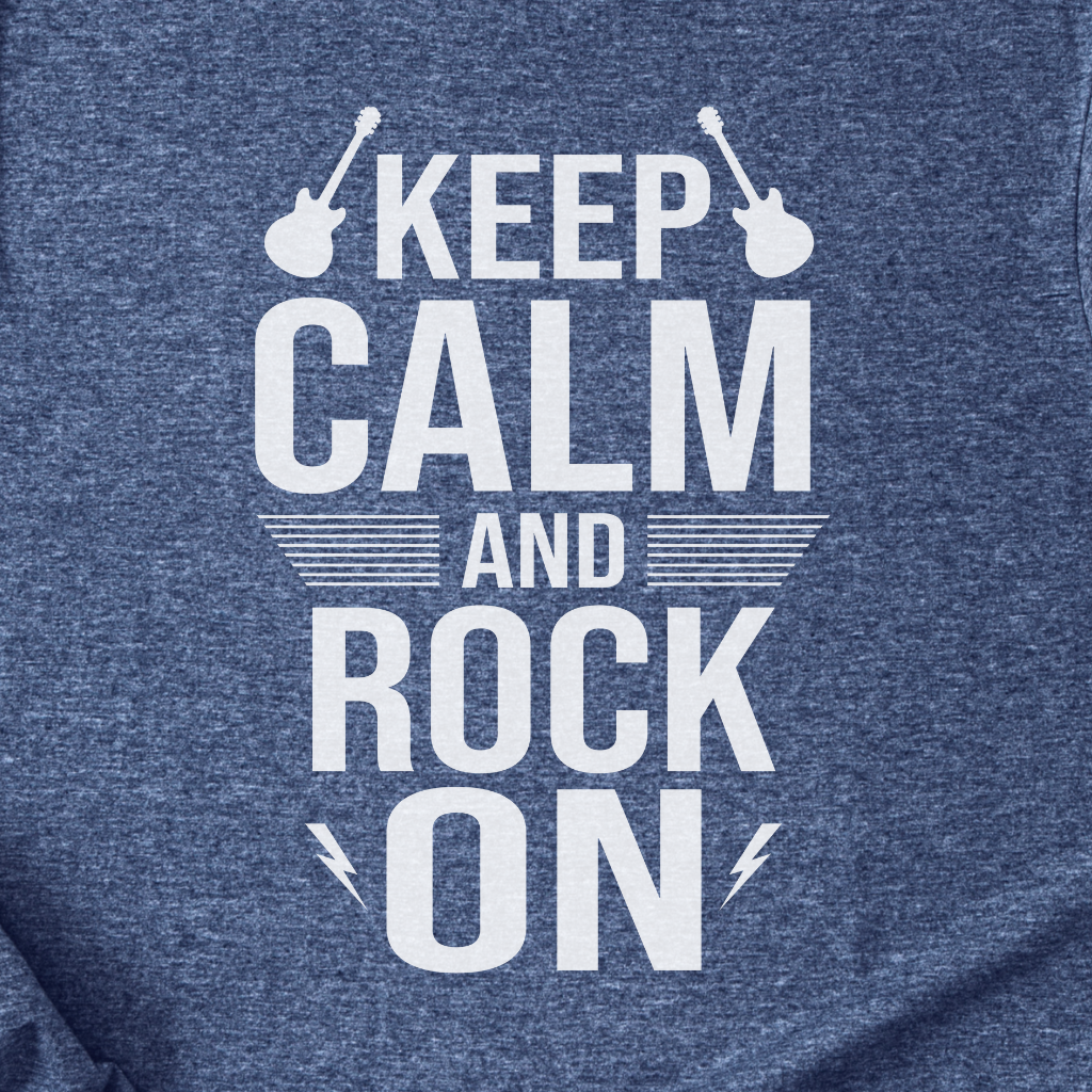 Keep Calm And Rock On T-Shirt