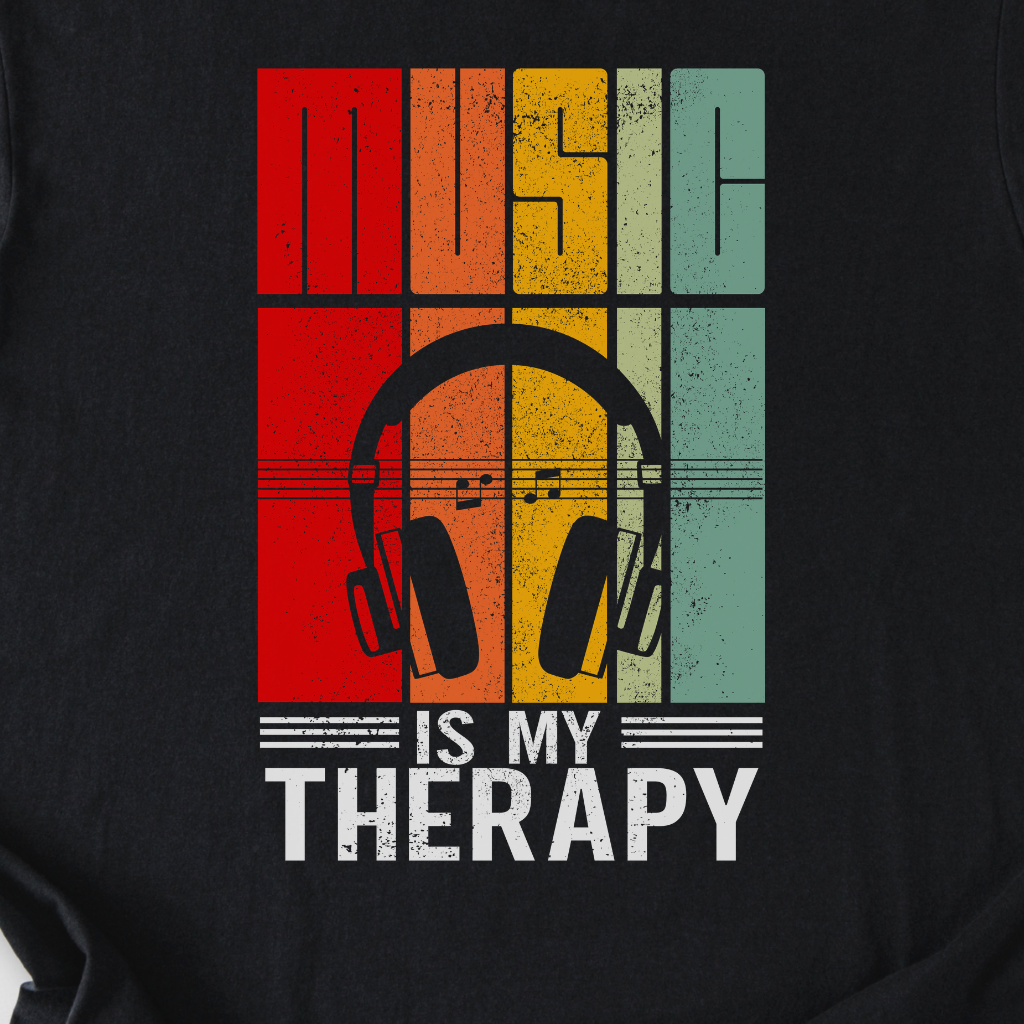 Music Is My Therapy T-Shirt