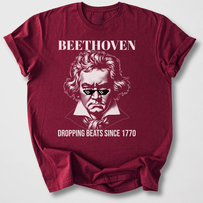 Beethoven Dropping Beats T-Shirt