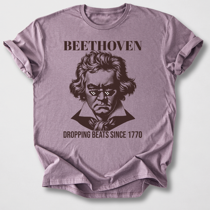 Beethoven Dropping Beats T-Shirt