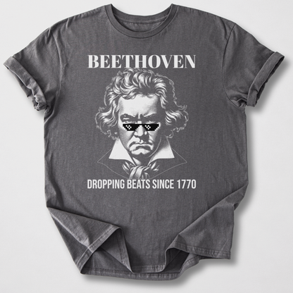 Beethoven Dropping Beats T-Shirt