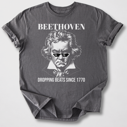 Beethoven Dropping Beats T-Shirt
