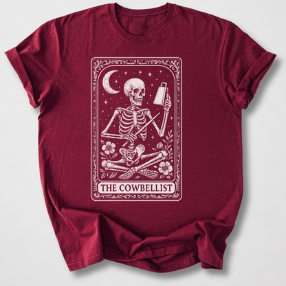 The Cowbellist Tarot Card T-Shirt