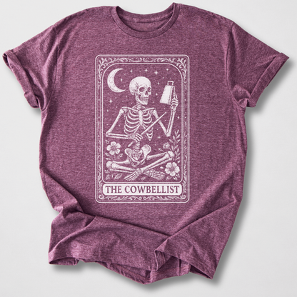 The Cowbellist Tarot Card T-Shirt