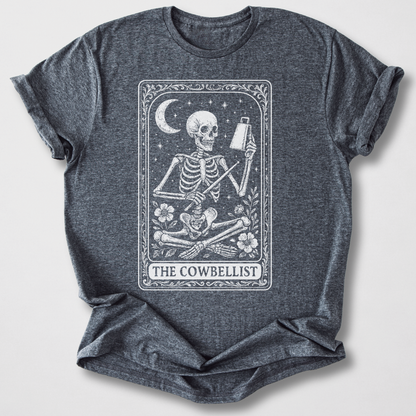 The Cowbellist Tarot Card T-Shirt