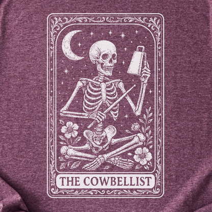 The Cowbellist Tarot Card T-Shirt