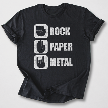 Rock Paper Metal T-Shirt