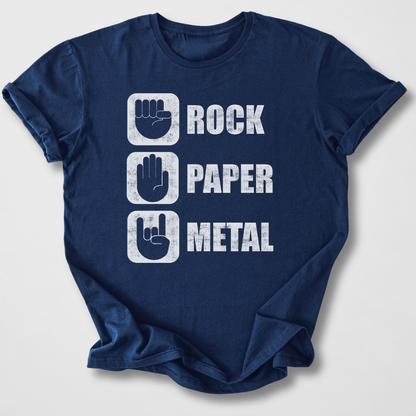 Rock Paper Metal T-Shirt