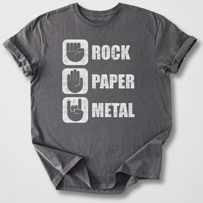 Rock Paper Metal T-Shirt