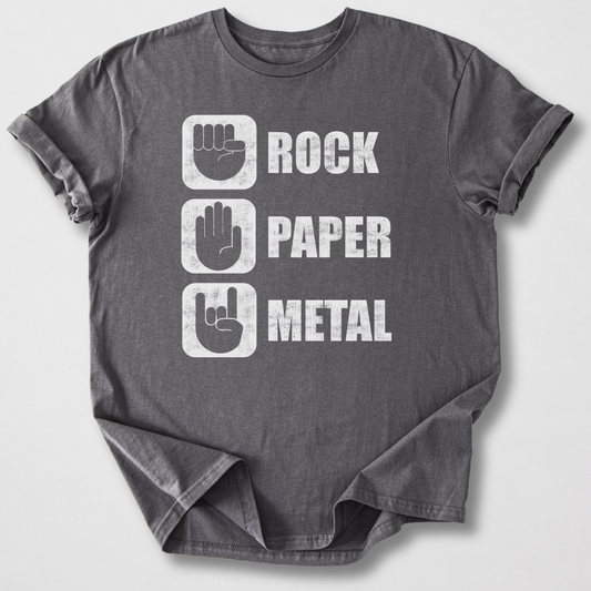 Rock Paper Metal T-Shirt