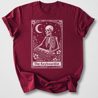 The Keyboardist Tarot Card T-Shirt