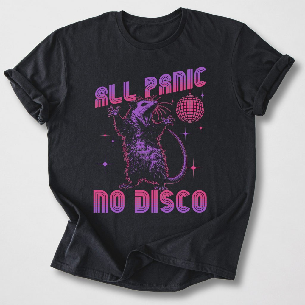 All Panic No Disco T-Shirt