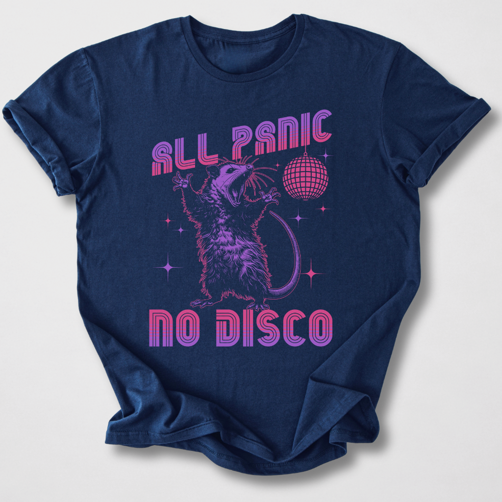 All Panic No Disco T-Shirt