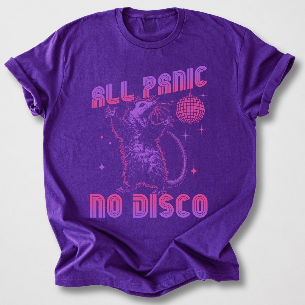 All Panic No Disco T-Shirt