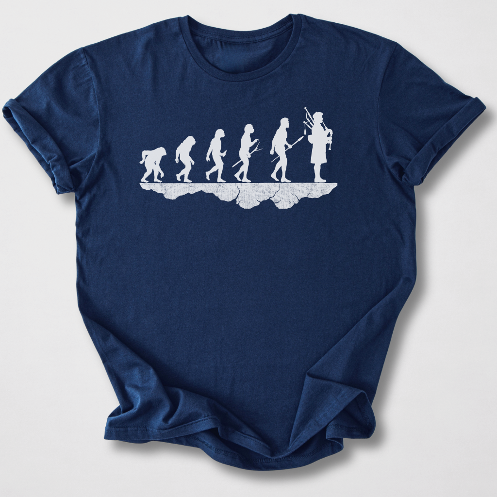 Bagpiper Evolution T-Shirt