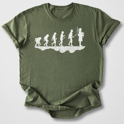Bagpiper Evolution T-Shirt