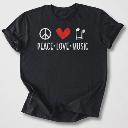 Peace Love Music T-Shirt