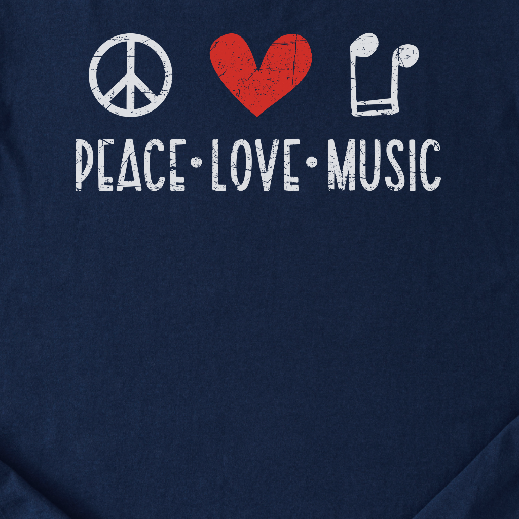 Peace Love Music T-Shirt