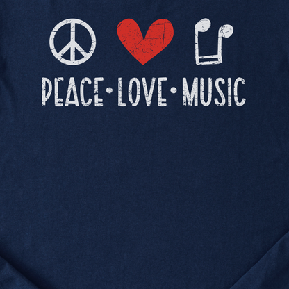 Peace Love Music T-Shirt