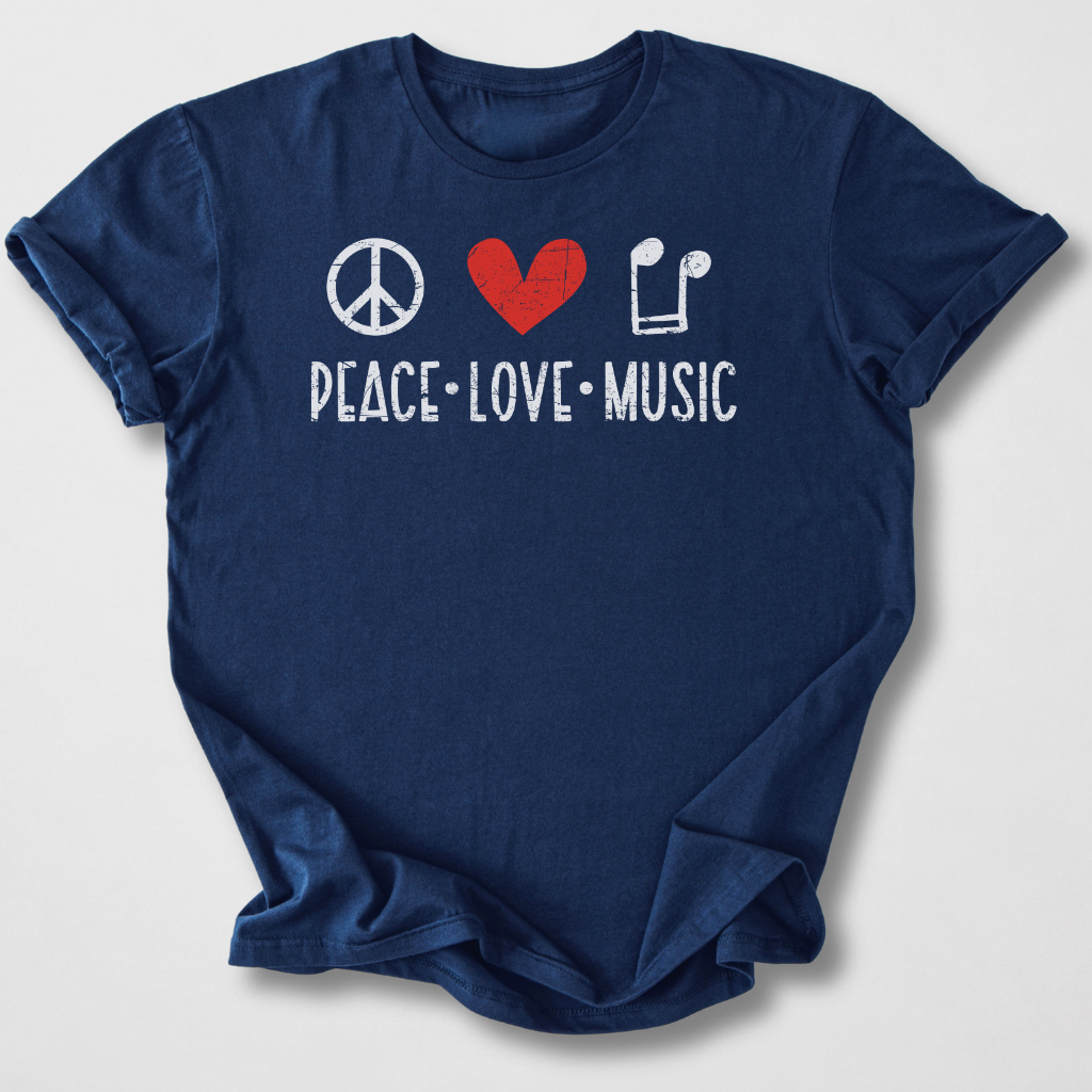Peace Love Music T-Shirt