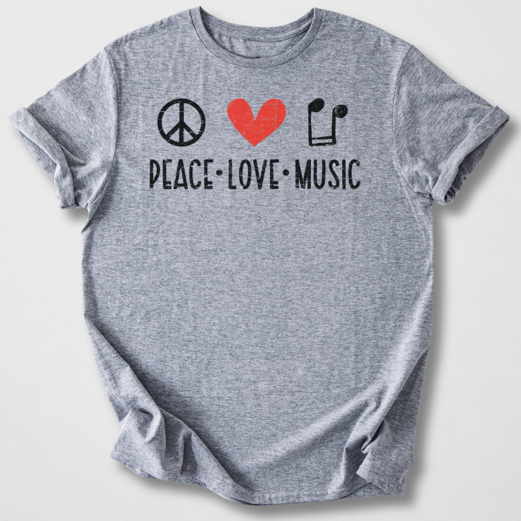 Peace Love Music T-Shirt