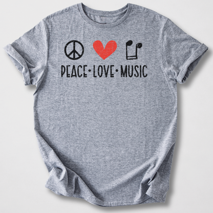 Peace Love Music T-Shirt