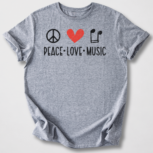 Peace Love Music T-Shirt
