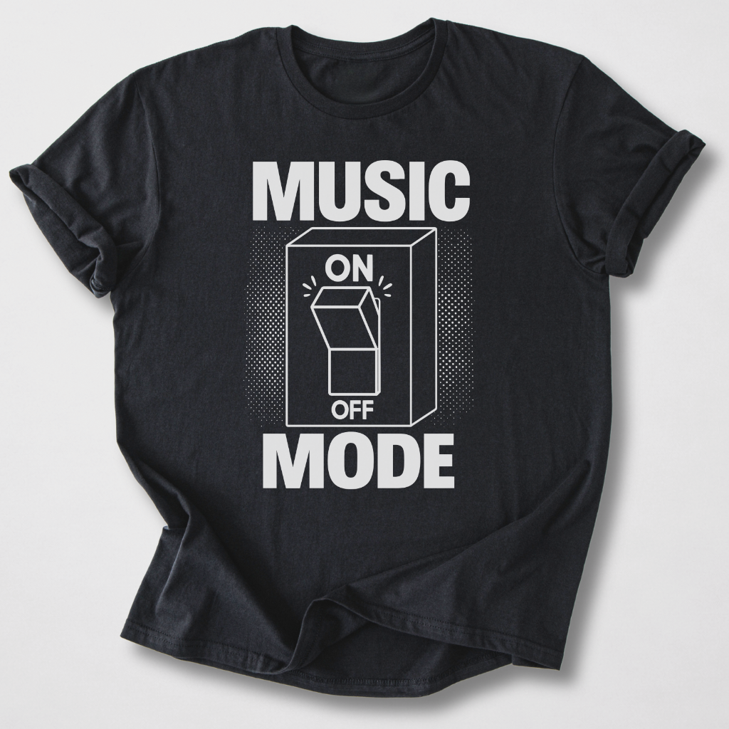 Music Mode On T-Shirt