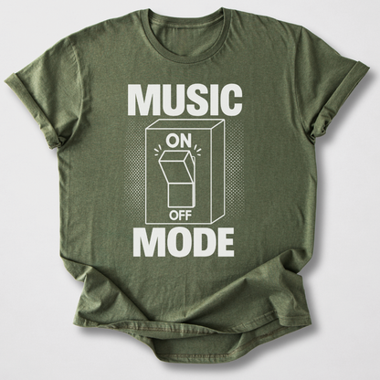 Music Mode On T-Shirt