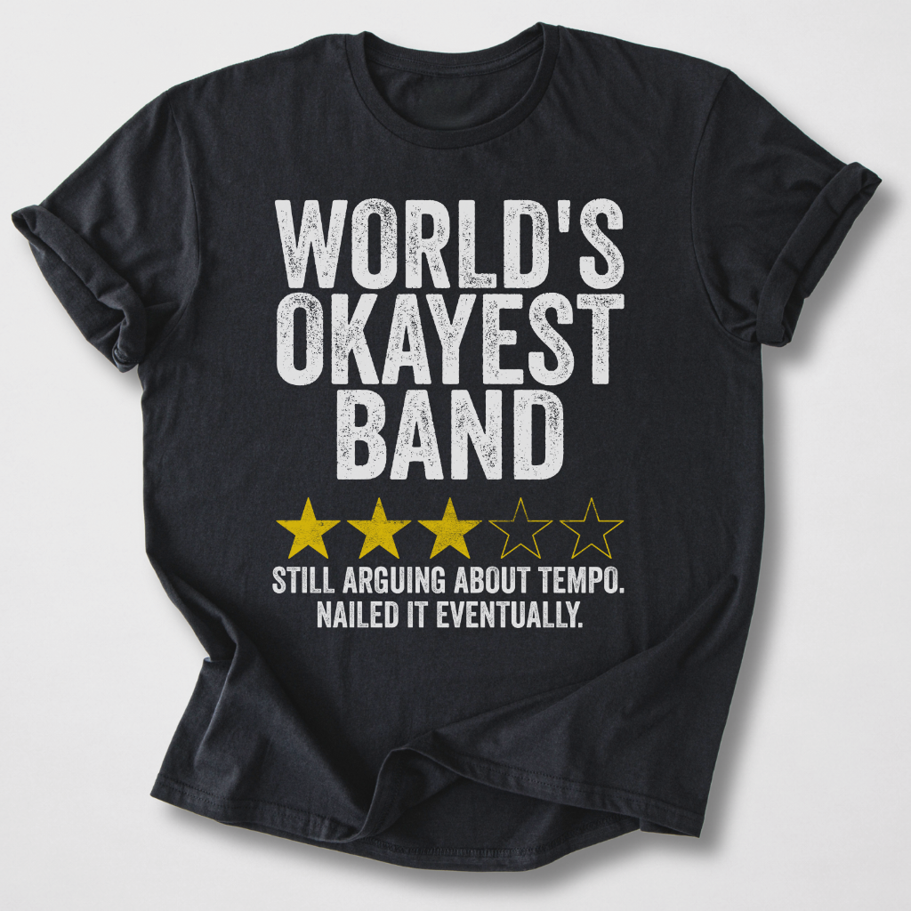 World's Okayest Band T-Shirt