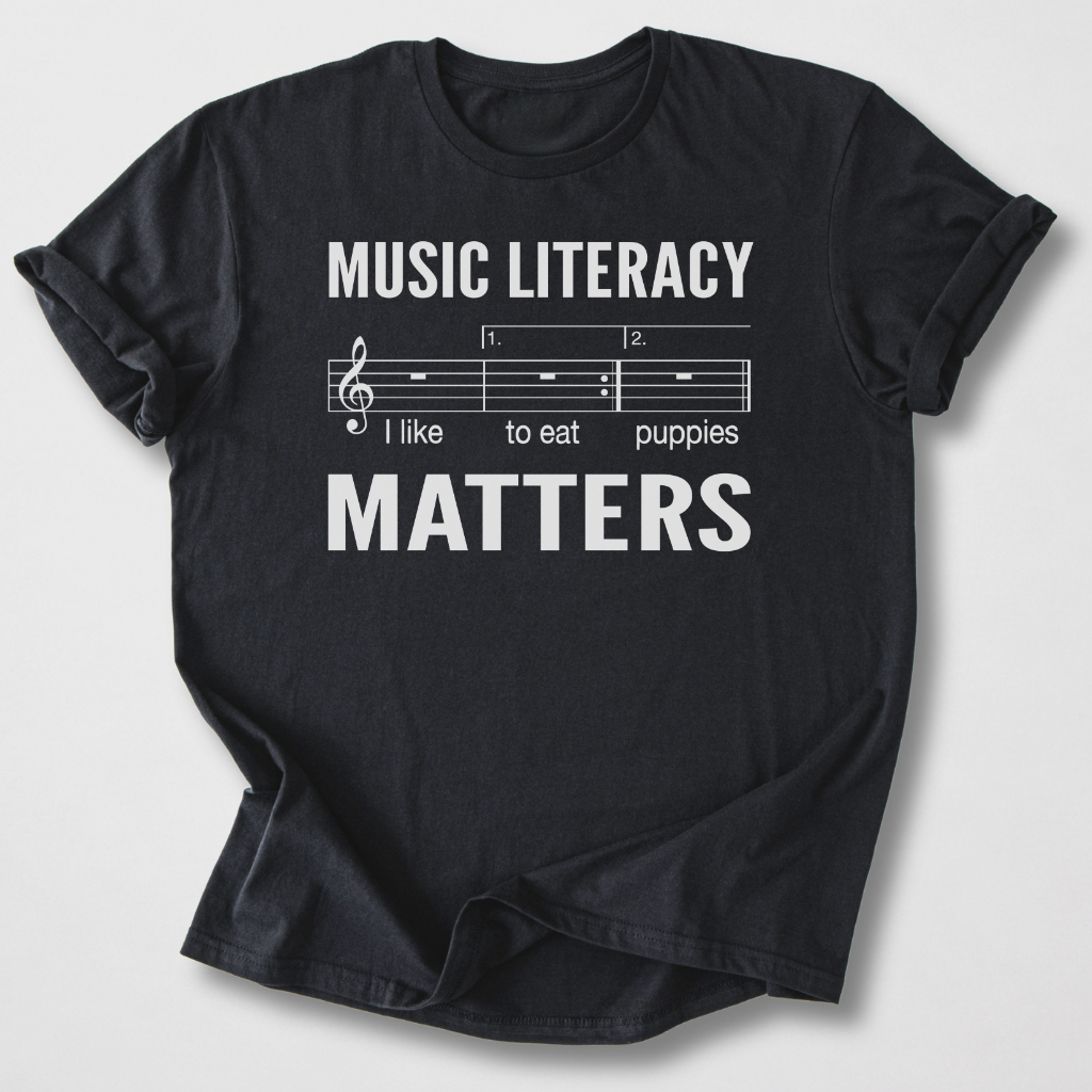 Music Literacy Matters T-Shirt