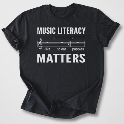Music Literacy Matters T-Shirt