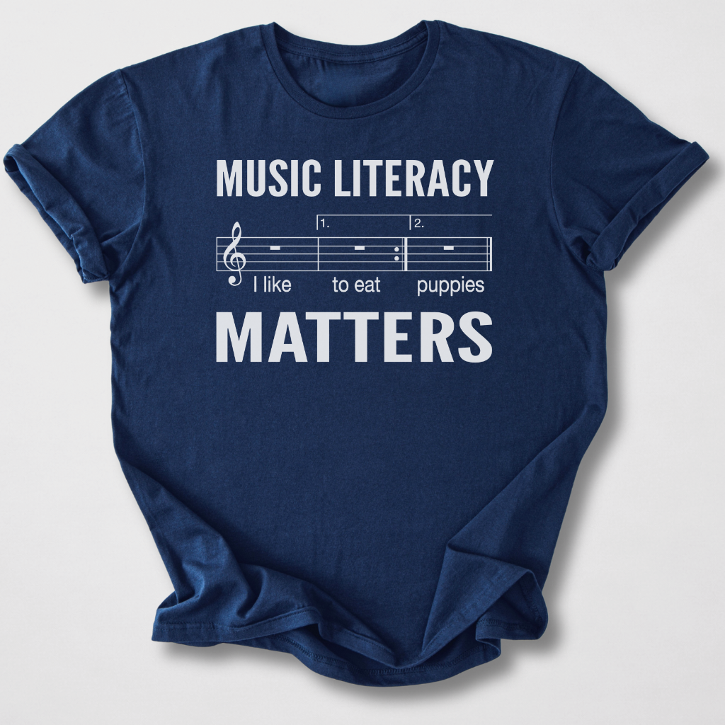 Music Literacy Matters T-Shirt