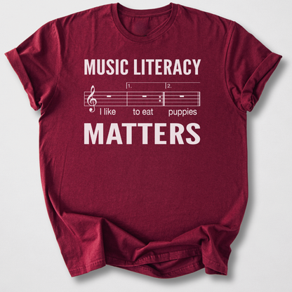 Music Literacy Matters T-Shirt