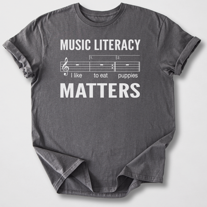 Music Literacy Matters T-Shirt