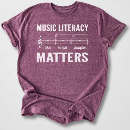 Music Literacy Matters T-Shirt