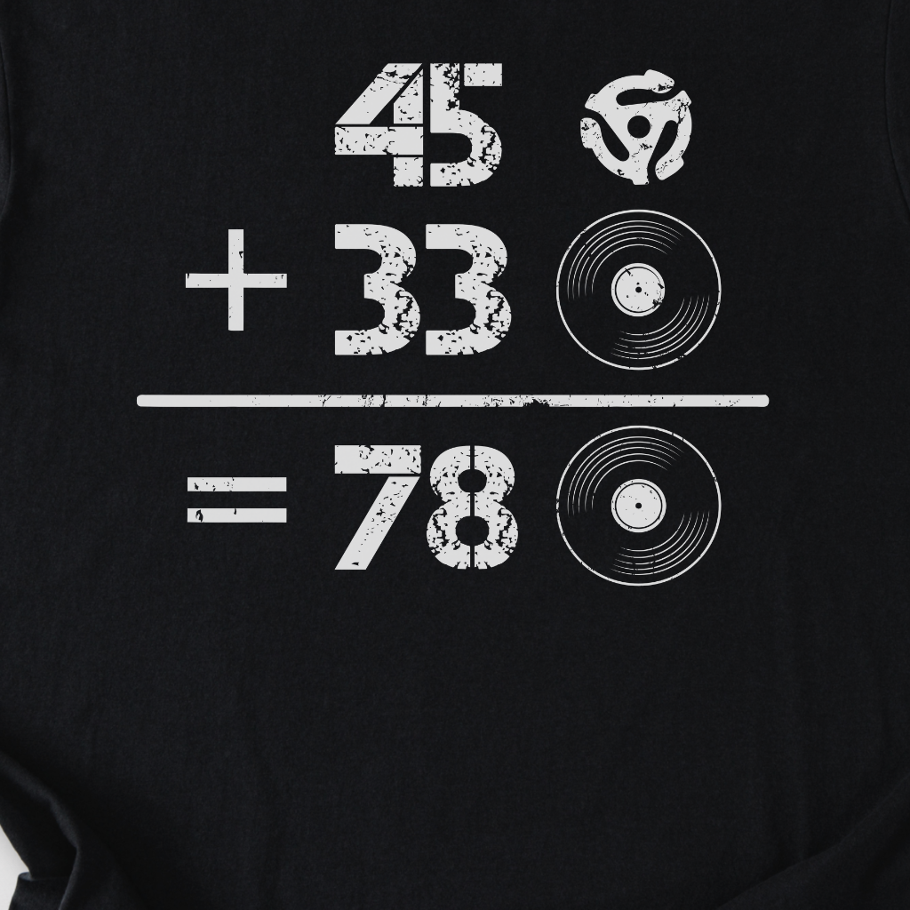 Spin Math Vinyl T-Shirt